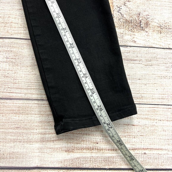 Agolde Roxanne Super High Rise In Jet Skinny Jeans Size 24 - Picture 12 of 12